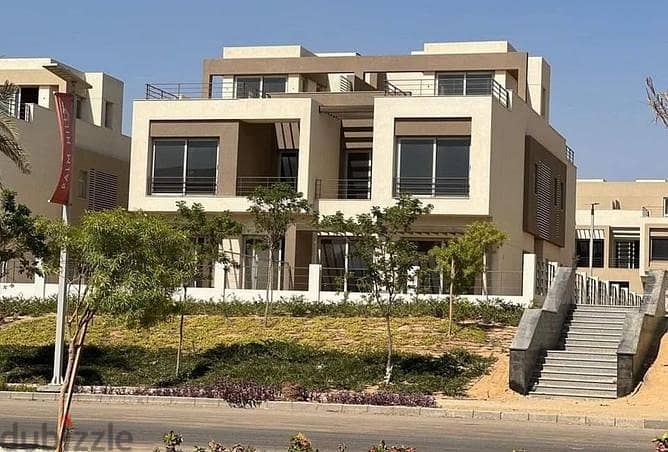 Standalone villa 390m with installments over 8y in Palm Hills New Cairo    بالم هيلز التجمع الخامس 0
