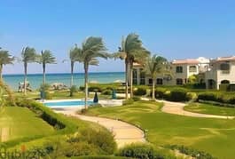 Ready to move twin villa for sale sea view 400m in La Vista North Coast   لافيستا الساحل الشمالي