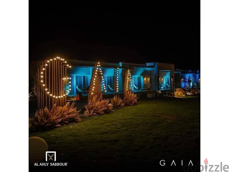 For sale in Gaia Sabbour, North Coast   Penthouse Landscape view and direct swimming pool 15