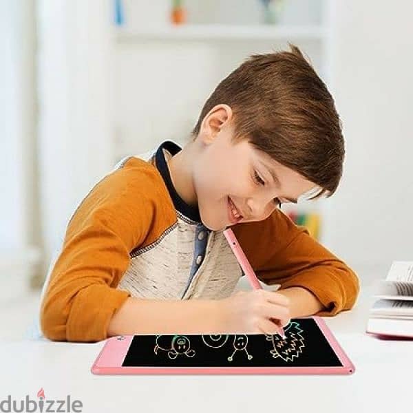 تابلت للكتابة بشاشة LCD للأطفال الصغار متاح توصيل فقط 4