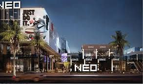 صيدلية 156متر للبيع في مول نييو القاهرة الجديدة بمقدم 10% وتقسيط يصل الي 7 سنين  NEO Mall