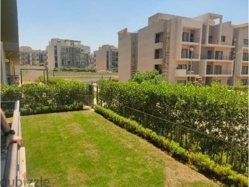 for sale apartment ,139 + 100 m garden, ready to move , fully finished, with the strongest location, in Marasem on the 90th 1