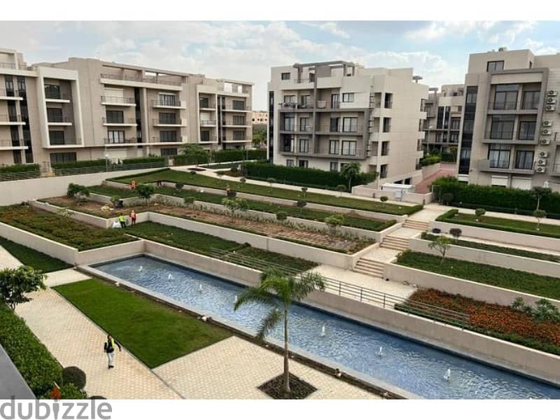 for sale apartment ,139 + 100 m garden, ready to move , fully finished, with the strongest location, in Marasem on the 90th 5