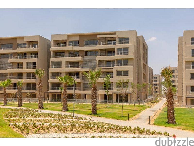 for sale apartment ,139 + 100 m garden, ready to move , fully finished, with the strongest location, in Marasem on the 90th 9