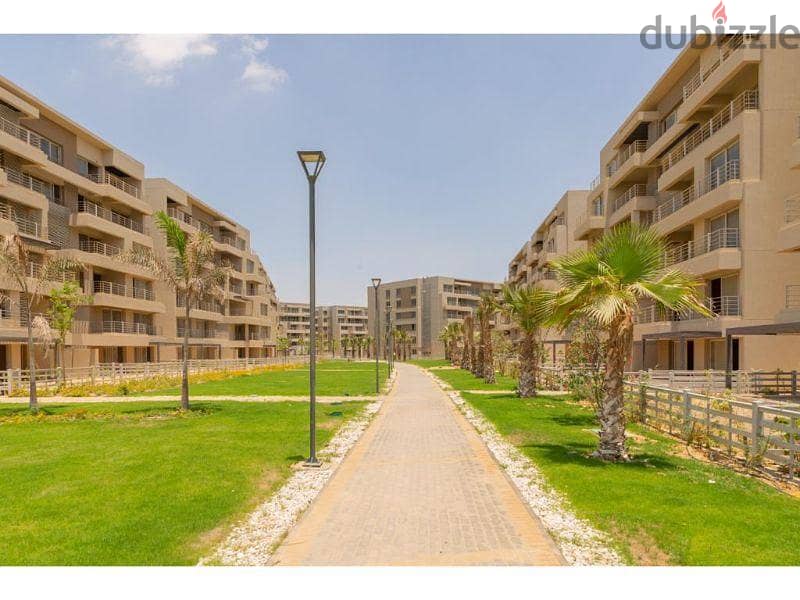 for sale apartment ,139 + 100 m garden, ready to move , fully finished, with the strongest location, in Marasem on the 90th 11