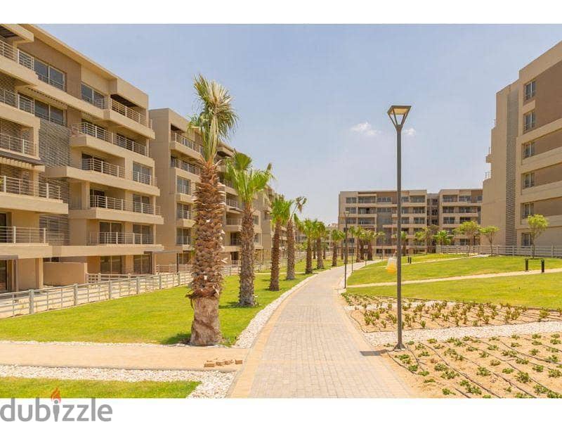 At the old price, an apartment in Marasem, 139 + 100 m garden, ready to move , fully finished, with the strongest location, on the 90th 13