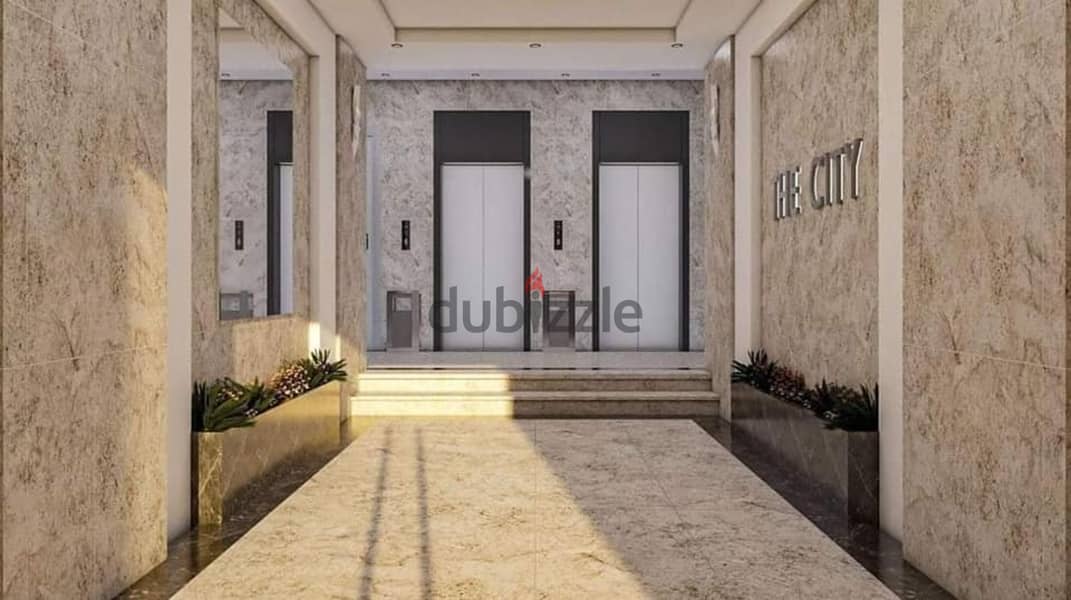 شقة ريسيل فيو فيلات  في كمبوند ذا سيتي R7 العاصمة الادارية الجديدة 2