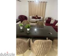 Modern furnished apartment for rent in Madinaty, B11, garden view.