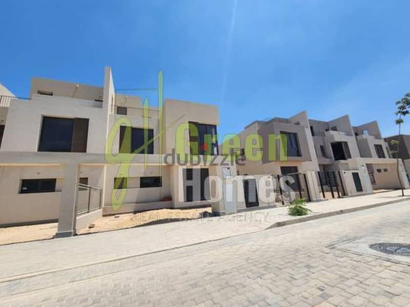 Twinhouse 245m best location for sale in Sodic East | New Heliopolis 5