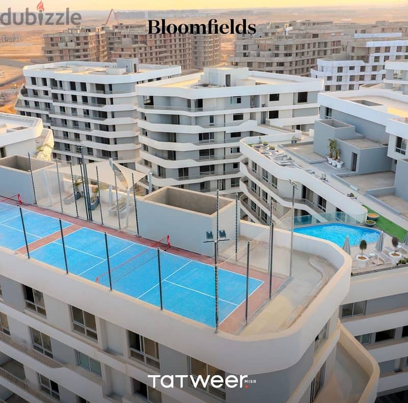 Apartment for sale ground in mostkbal city 10