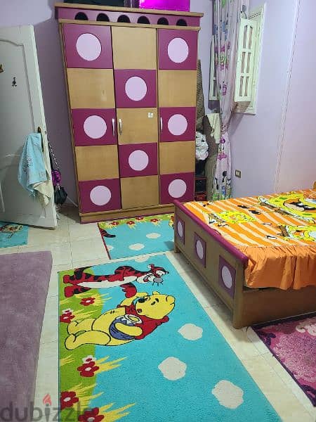 غرفه نوم اطفال نظيفه زي ما باين في الصور 4