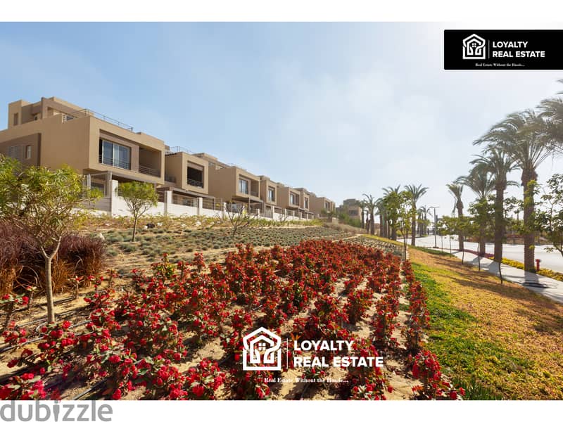 Apartment for Sale, Fully Finished with Air Conditioners and the Largest Open View and Landscape in Palm Hills Compound, New Cairo 3