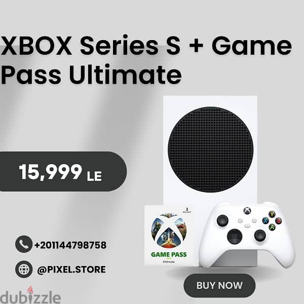 Xbox Series S + Game Pass unlimited 0