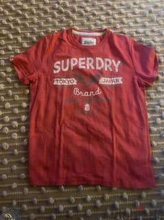 super dry t shirt size large