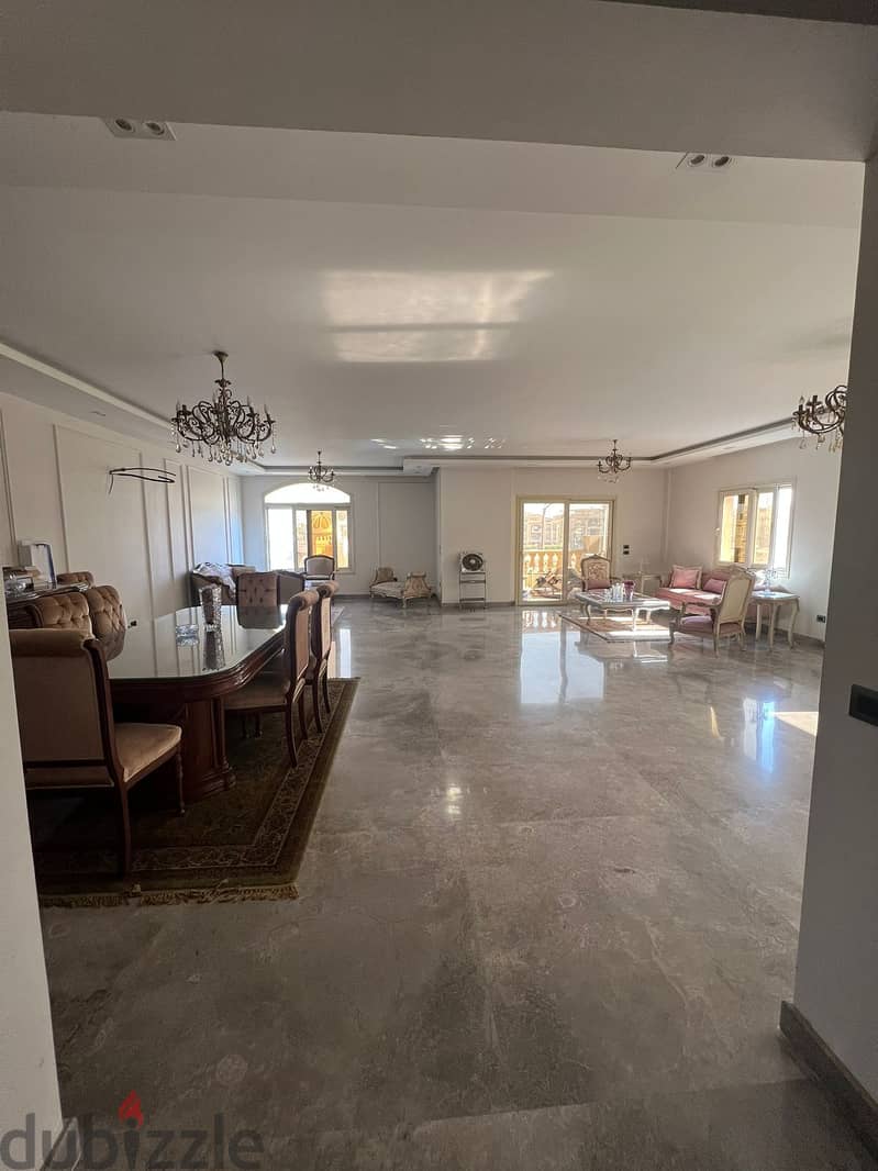 For sale, a 300-meter apartment in Al Nakheel Ultra Lux Compound, a distinguished location 0