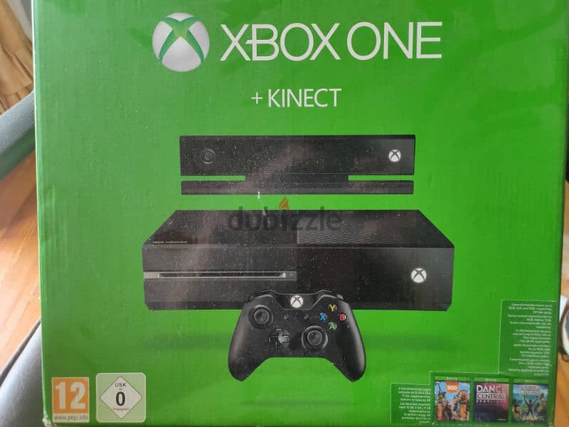 Xbox one 500 gb + kinect + 3 controllers + 30 games 2