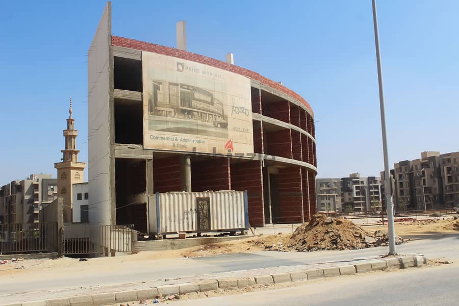 مكتب 58 متر للبيع استلام فوري بمنطقة الاندلس التجمع الخامس prime mall andalus new cairo 6