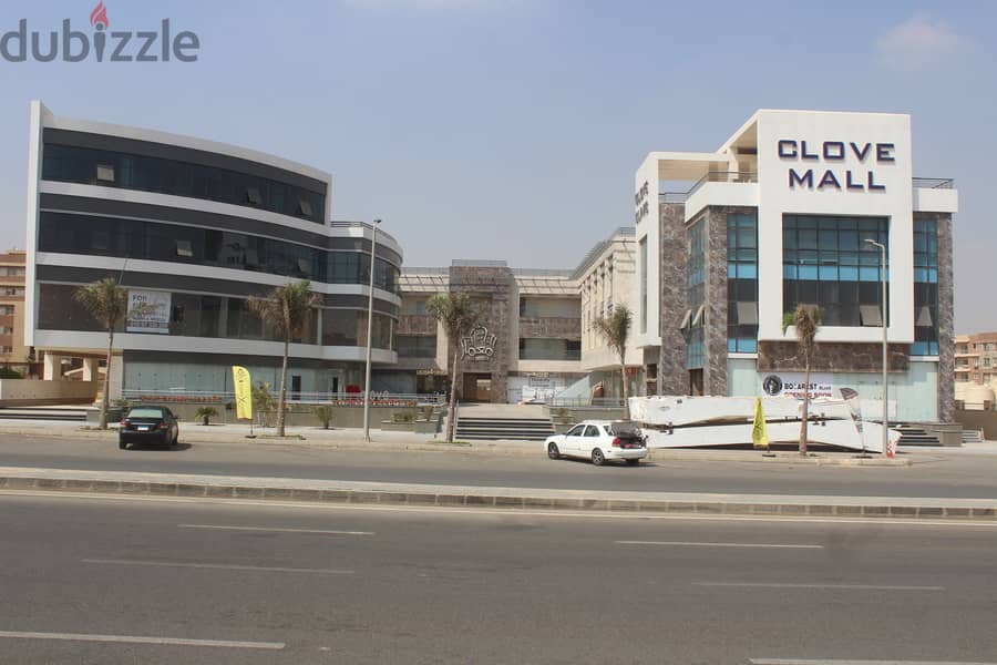 محل للبيع 57 متر استلام فوري في منطقة دار مصر القرنفل التجمع الخامس clove mall el koronfel new cairo 2