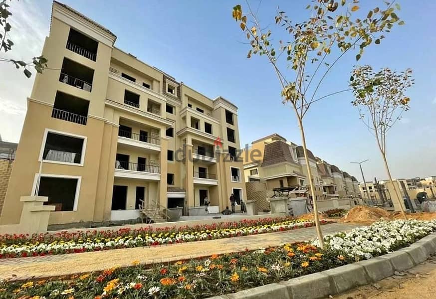 Apartment for sale, immediate receipt, 164 meters in Sarai Compound, next to Madinaty 1