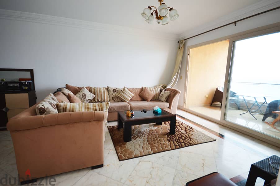 ​​Furnished apartment for rent - Al-Saraya (directly on the sea), area of ​​​​140 full meters 5