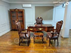 غرفة مكتبية كلاسيك ،مكاتب اداريه ،خشب زان احمر روماني classic Office