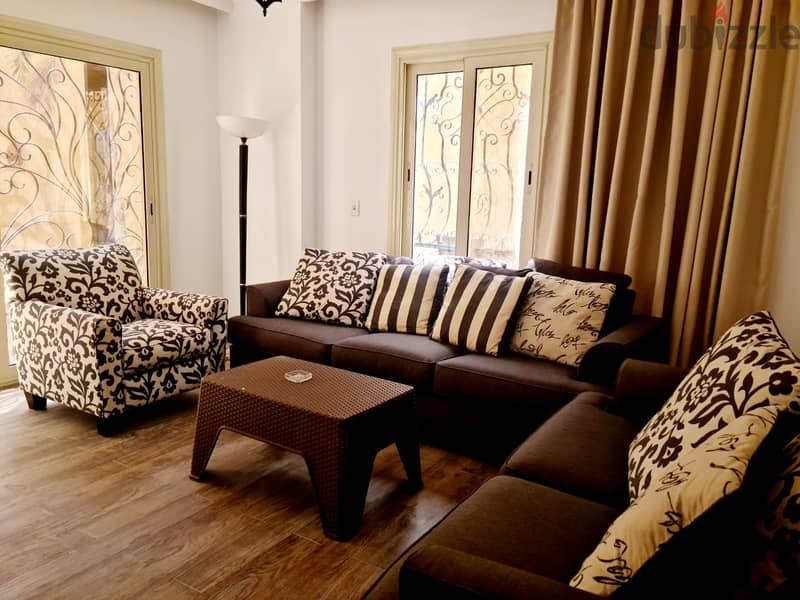 Rent Apartment 3 bedrooms with garden in Banafseg 4