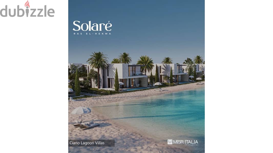 Ground Chalet for sale In Solare North Coast Fully finished سولاري 6