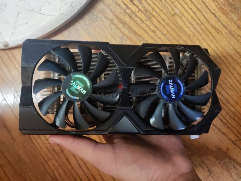 مروحه gtx 760 بالهيت سينك نسخه zalman 1