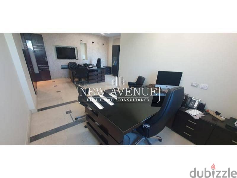 Under Market Price Furnished Office in New Cairo 3