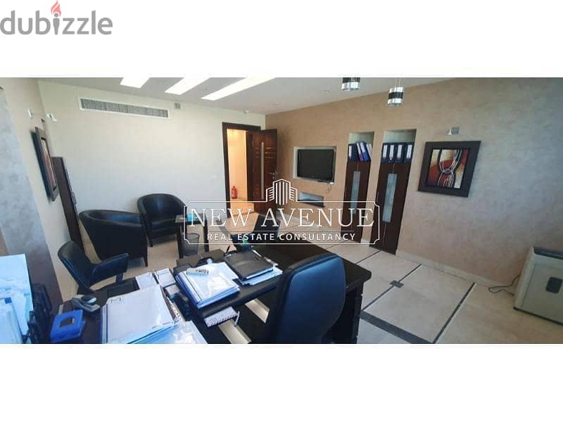Under Market Price Furnished Office in New Cairo 9