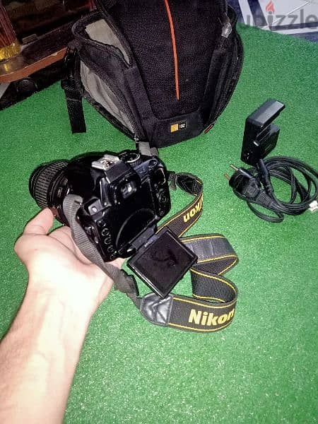 كاميرا Nikon 5000d  بكل مشتملاتها كسر زيرو بدون اى عيوب 6