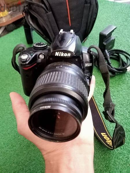 كاميرا Nikon 5000d  بكل مشتملاتها كسر زيرو بدون اى عيوب 10