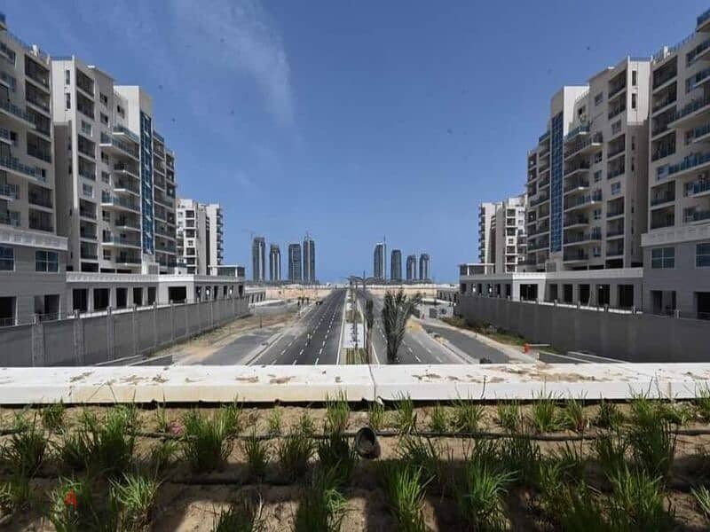 Apartment for sale in New Alamein Towers in Downtown Fully finished with only 5% down payment - Reday To Move 10