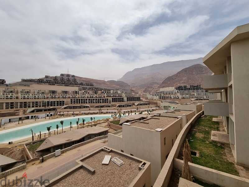 Chalet for sale in Monte Galala Ain Sokhna View lagoon and waterfalls المونت جلالة 1