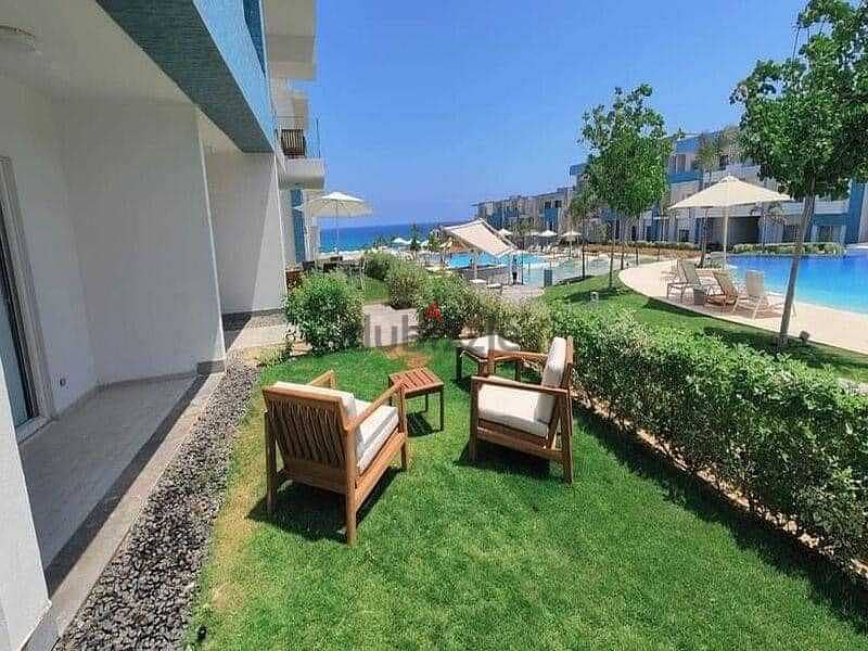Chalet 110m for sale first row crystal lagoon in Fouka Bay Ras Alheikma  Prime Location with 10 years installment behind Cesar sodic with 10%Discount 7