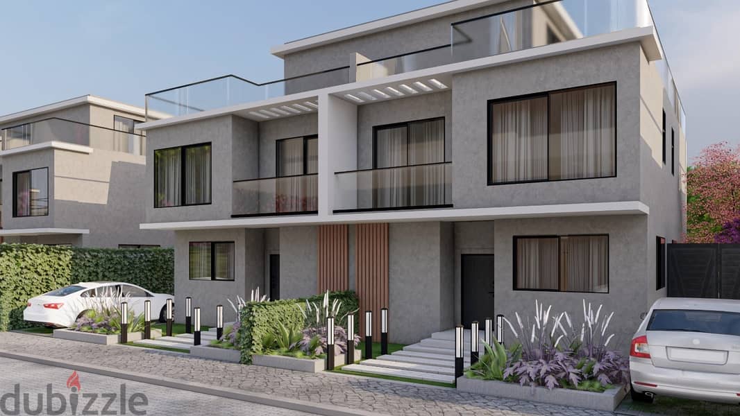 The cheapest villa in Sheikh Zayed with comfortable installments up to 8 years - Compound Sun Square 18