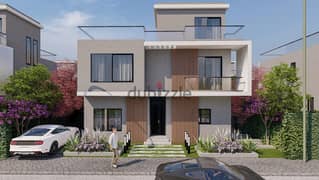 Installments over 8 years at a competitive price for an independent villa with a garden in Sun Square Compound
