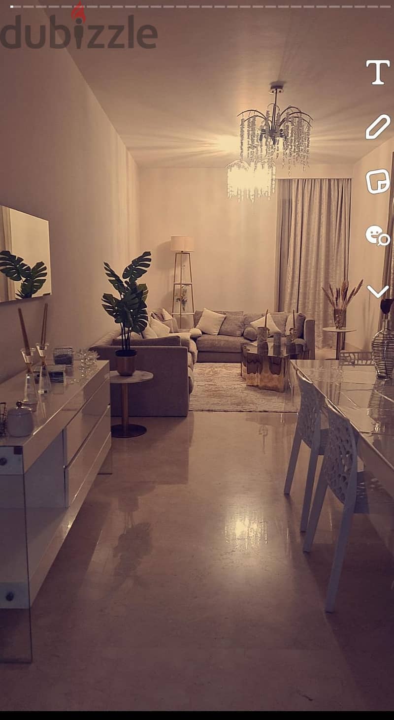 شقة متشطبة 200م مع حديقة في كمبوند سوديك اليجريا apartment for sale 7