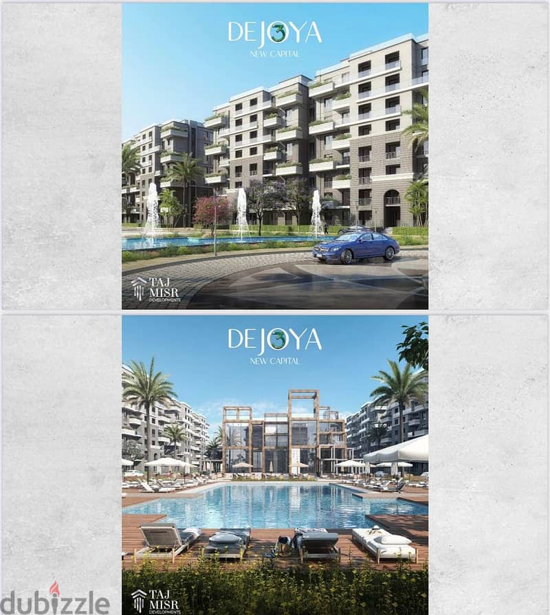 Immediate receipt in the Administrative Capital, next to the Embassy District, with the most powerful developers from Taj Misr Compound 2
