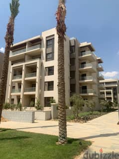 Apartment 171. M in the Address east new cairo overlooking water features and landscape for rent under market price
