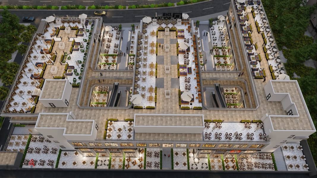 A 25-meter shop for sale in installments in Shorouk City, next to Carrefour, with Valeo Company, the strongest real estate developer in Shorouk. 2