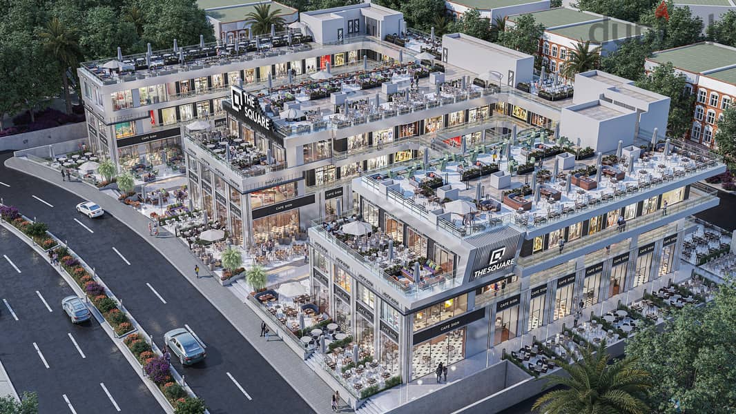 A 25-meter shop for sale in installments in Shorouk City, next to Carrefour, with Valeo Company, the strongest real estate developer in Shorouk. 10