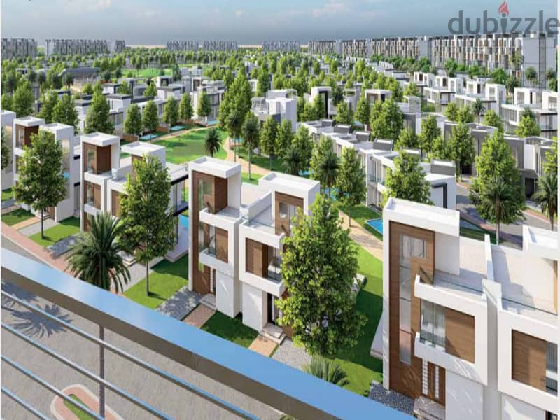 With only 5% down payment, own your apartment in Nyoum Compound Prime location view on golf live | Installments over the longest payment plan 4