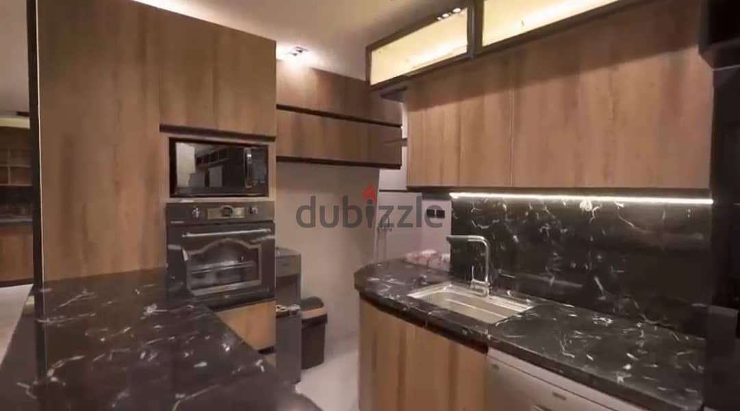 Apartment for rent, fully finished and furnished with AC`S, kitchen, and kitchen appliances, Prime Location in Azad , New Cairo - ازاد التجمع 8