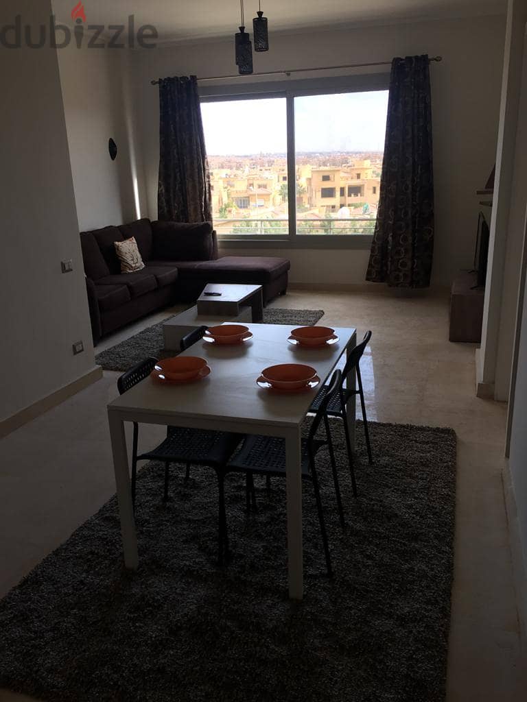 Lowest price furnished modern Studio rent Village Gate Palm Hills New Cairo 4