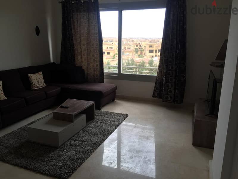 Lowest price furnished modern Studio rent Village Gate Palm Hills New Cairo 5