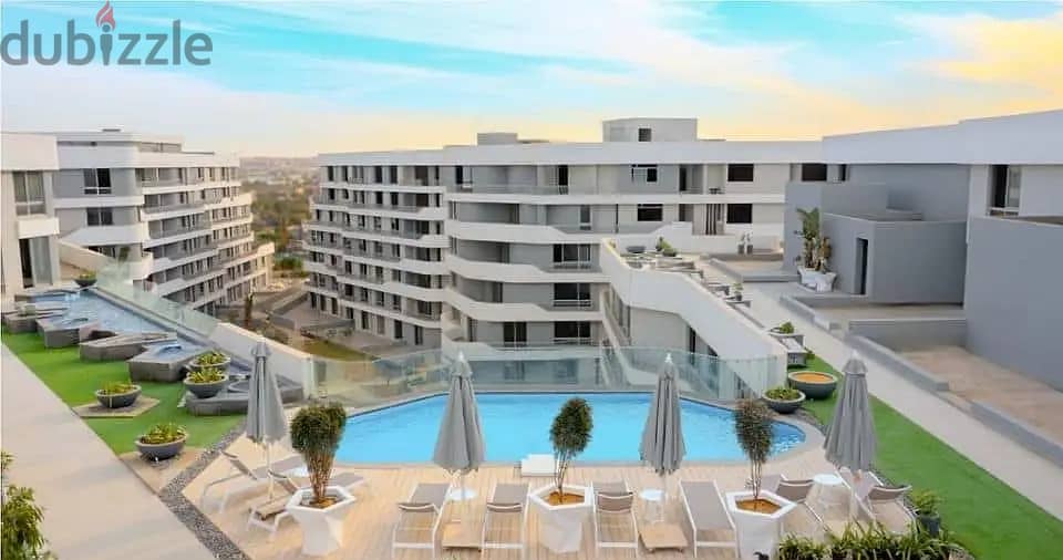 Apartment for sale in View Lagoon, 110 m, with a down payment of only 900 thousand pounds, in Bluefields Compound, New Cairo, Mostaqbal City, 10% disc 3