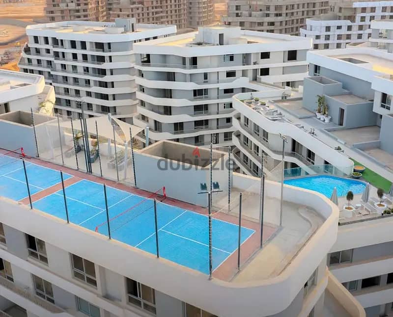 Apartment for sale in View Lagoon, 110 m, with a down payment of only 900 thousand pounds, in Bluefields Compound, New Cairo, Mostaqbal City, 10% disc 18