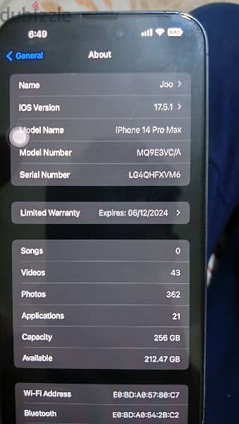 iphone 14 pro max 100% battery 5