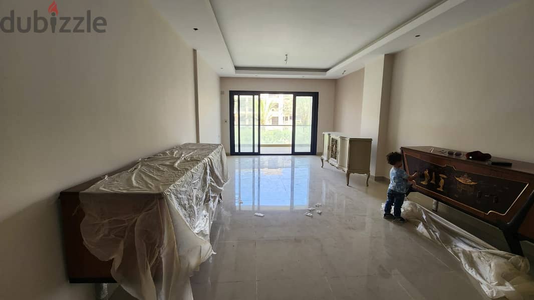 For rent fully finished apartment 175m garden and lagoon view in The  Address East New Cairo - ذا ادريس ايست التجمع الخامس 27